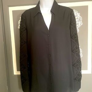 Express Portofino black shirt size large